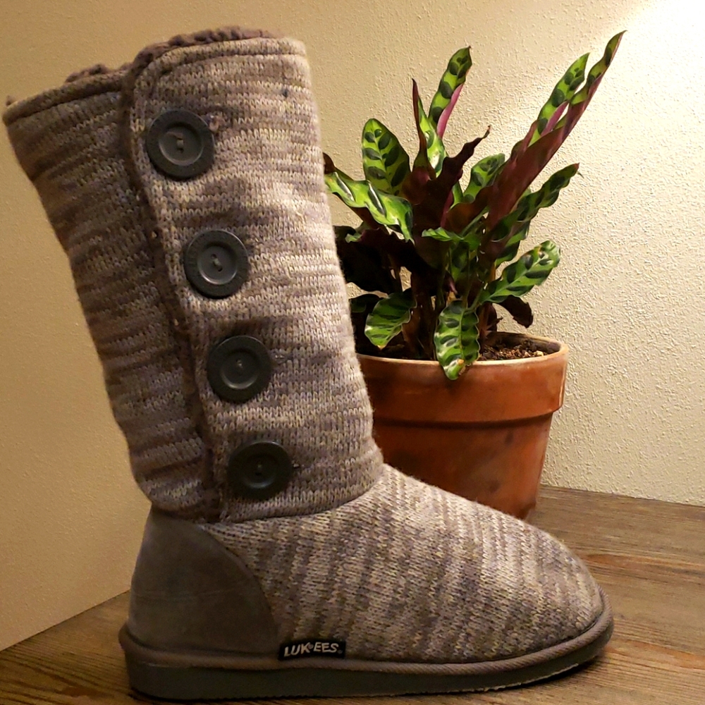 LUK-EES by MukLuks Knit Casual Boots